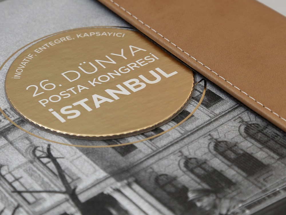 26. Dünya Posta Birliği Kongresi - İSTANBUL /// Prestij Eser Cilt ve Baskı Tasarımı